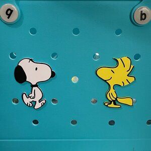 Snoopy and Woodstock Bogg Charms-Retro Bogg Charms-New!